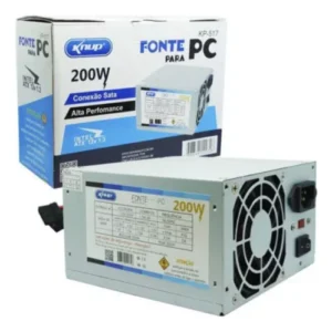 Fonte Knup KP-517 ATX 200W sata 24 pinos 110/220v